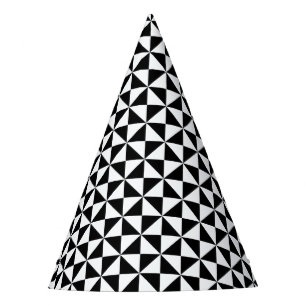 Chapeaux De Fètes à damiers Casquette de la partie Triangles