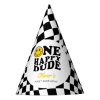 à damiers Jaune Preppy Sourire 1er anniversaire Pe