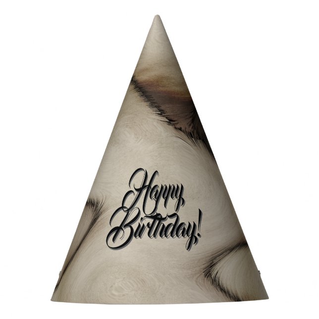 Chapeaux De Fètes Abstrait Anniversaire Incroyable Félicitations (Devant)