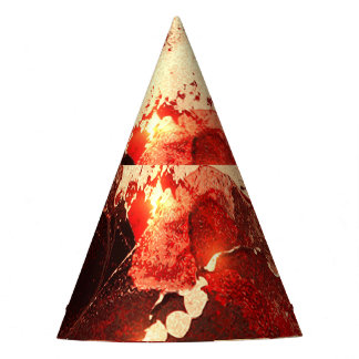 Chapeaux De Fètes Abstrait arrière - plan en marbre.