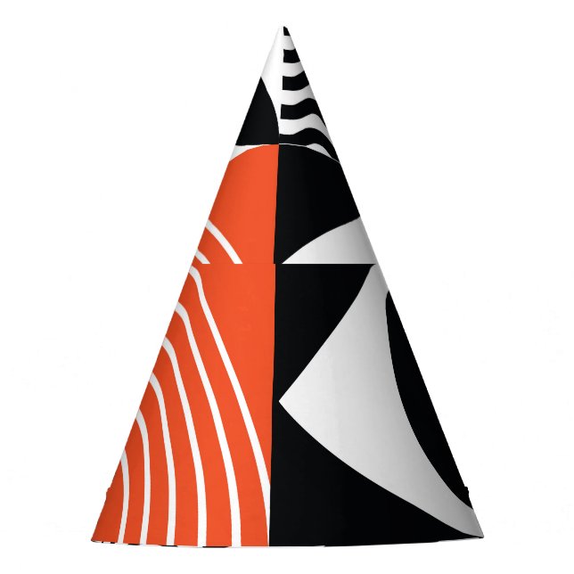 Chapeaux De Fètes Abstrait moderne : toile de design artistique. (Devant)