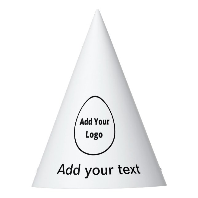 Chapeaux De Fètes ajouter votre texte simple minimum personnalisé aj (Devant)