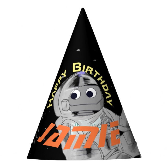 Chapeaux De Fètes Ajoutez votre Casquette de la fête des astronautes (Devant)