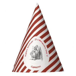 Chapeaux De Fètes Alice au pays des merveilles Anniversaire ou autre
