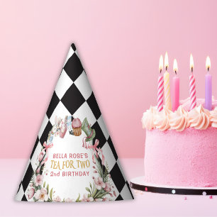 Chapeaux De Fètes Alice au pays des merveilles Cadre de fleurs  2e a