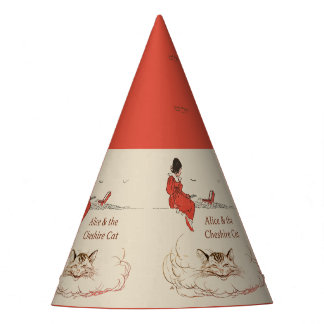 Chapeaux De Fètes Alice et le Chat du Cheshire