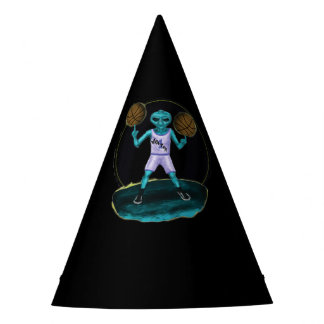 Chapeaux De Fètes Alien de l'espace de jeu de basket-ball