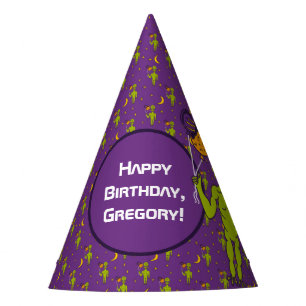 Chapeaux De Fètes Alien spatial avec Balloons Planet Anniversaire