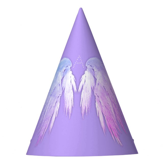 Chapeaux De Fètes ANGEL WINGS Fairy Purple Monogramme (Devant)