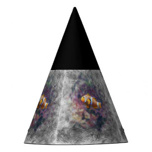 Chapeaux De Fètes animal artistique poisson clown