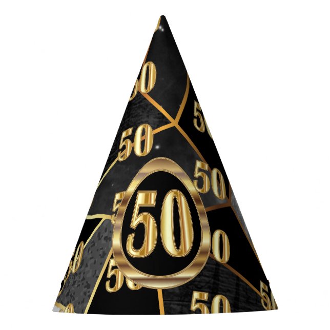 Chapeaux De Fètes Anniversaire 50 ans (Devant)