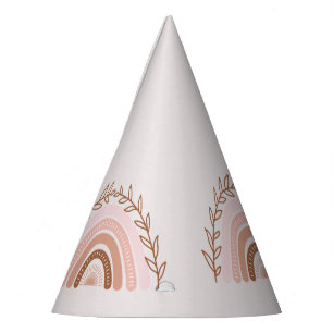 Chapeaux De Fètes Anniversaire Arc-en-ciel de Terracotta Boho