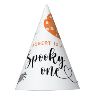 Chapeaux De Fètes Anniversaire de 1 an Watercolor Spooky One