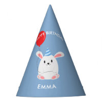 Anniversaire de enfant lapin doux