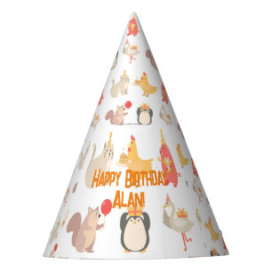 Chapeaux De Fètes Anniversaire de enfant Party Animaux garçons Safar
