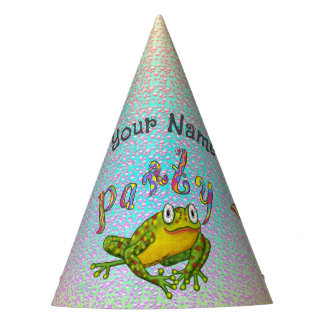 Chapeaux De Fètes anniversaire de la grenouille