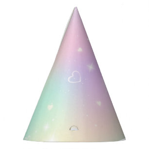 Chapeaux De Fètes Anniversaire de l'arc-en-ciel mignon