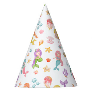 Chapeaux De Fètes Anniversaire de Mermaid