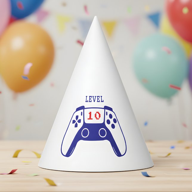 Chapeaux De Fètes Anniversaire d'enfants gamers (Créateur téléchargé)