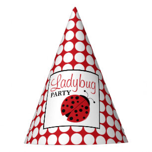 Chapeaux De Fètes Anniversaire des enfants de Red Ladybug