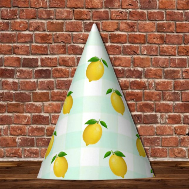 Chapeaux De Fètes Anniversaire d'été Citron Citrus (Créateur téléchargé)