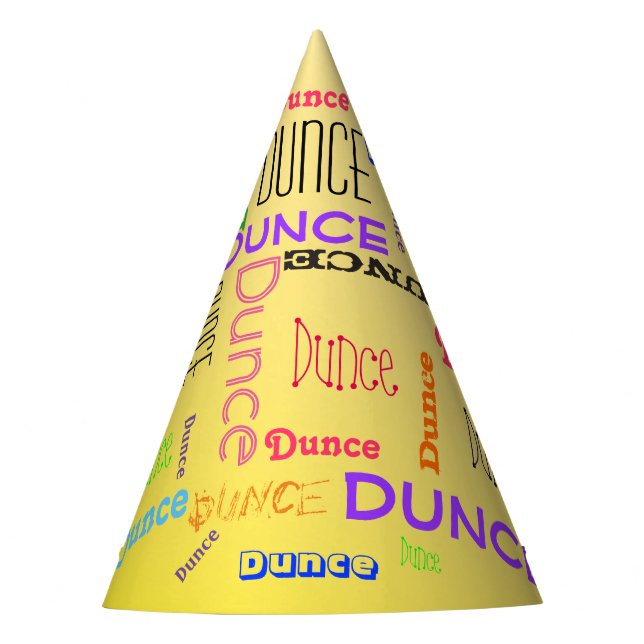 Chapeaux De Fètes Anniversaire drôle Dunce Casquette Merveilleux Nua (Devant)