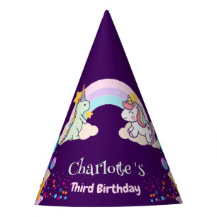Chapeaux De Fètes Anniversaire du ballon arc-en-ciel Cute Dinosaur U