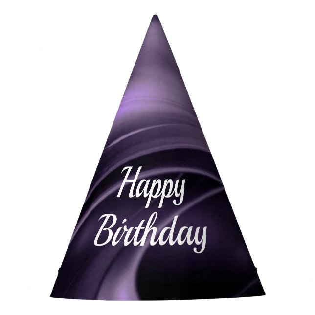 Chapeaux De Fètes Anniversaire du Ciel Violet (Devant)