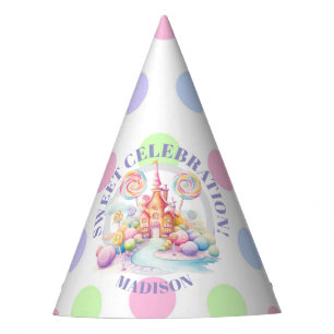 Chapeaux De Fètes Anniversaire Fantaisiste à l'Aquarelle et aux Past