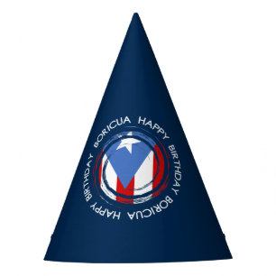 Chapeaux De Fètes Anniversaire sur le thème de Porto Rico