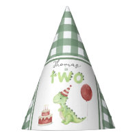 Aquarelle Dinosaur 2ème anniversaire