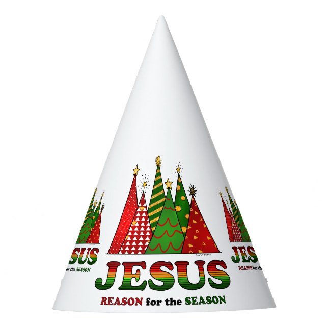 Chapeaux De Fètes Arbres de Noël de Jésus (Devant)