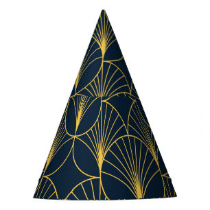 Chapeaux De Fètes Art Déco Elégance : Motifs Ventilateurs