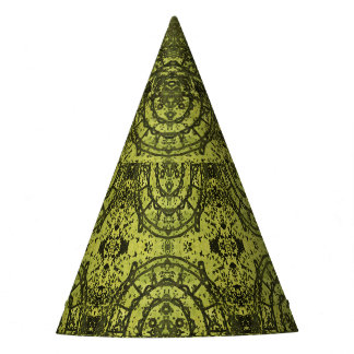 Chapeaux De Fètes Art Nouveau : Ornement Vintage coloré.