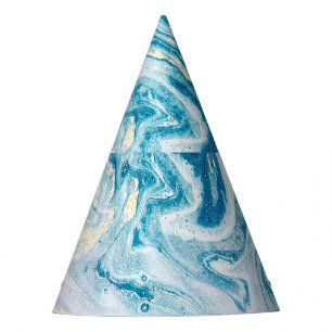 Chapeaux De Fètes Art Océanique : Fissures D'Agate De Marbre.