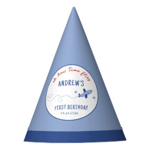 Chapeaux De Fètes Avion adorable Comment le temps vole Anniversaire