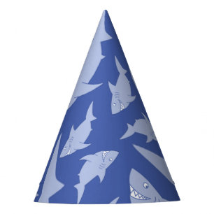 Chapeaux De Fètes Baby Shark 1er anniversaire Casquettes de fête