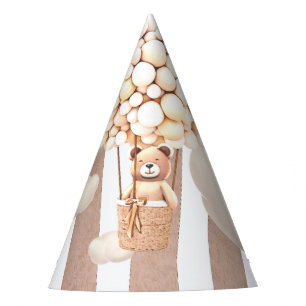 Chapeaux De Fètes Baby shower d'ours mignon