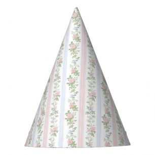 Chapeaux De Fètes Baby shower floral élégant vintage
