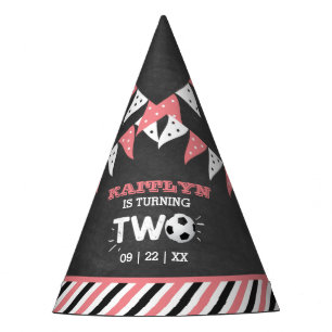 Chapeaux De Fètes Balle de soccer étoile 2e anniversaire