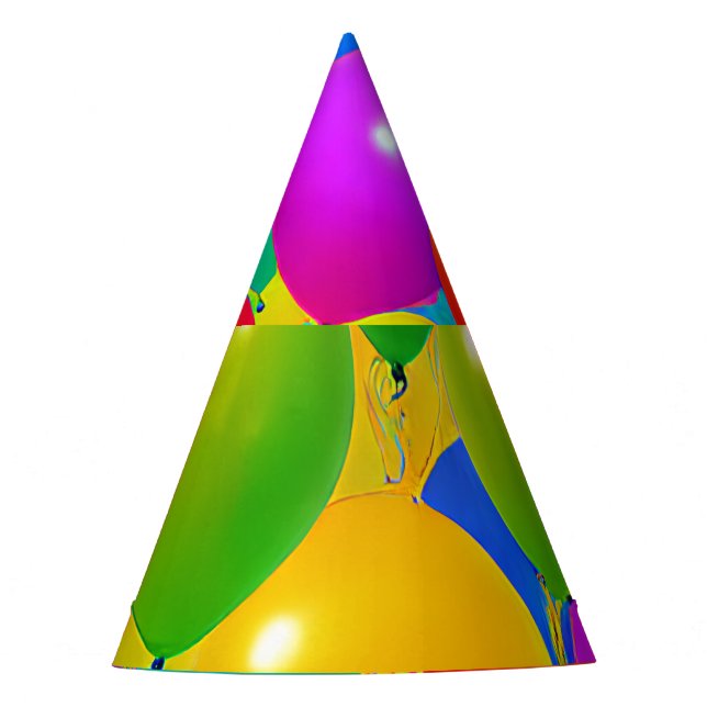 Chapeaux De Fètes Balloon Style Party Hats (Devant)