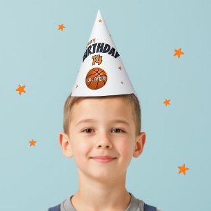 Chapeaux De Fètes Basketball Ball Sports Joyeux anniversaire