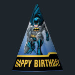Chapeaux De Fètes Batman | Joyeux anniversaire<br><div class="desc">Fêtez votre fête d'anniversaire avec le plus grand super-héros du monde sur ces casquettes de fête personnalisés ! Ce superbe design du super-héros DC Comics Batman est l'ajout parfait à votre super anniversaire!</div>