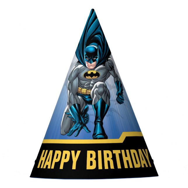 Chapeaux De Fètes Batman | Joyeux anniversaire (Devant)
