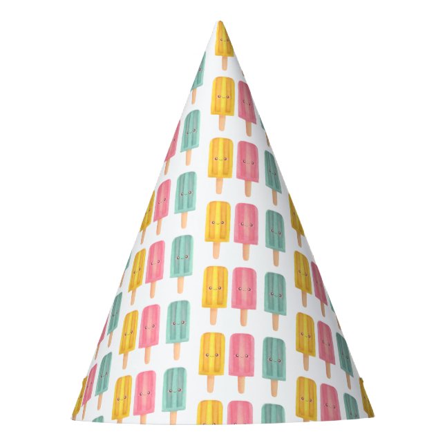 Chapeaux De Fètes Bâtonnets de glace d'été (Devant)