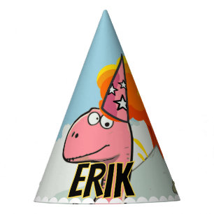 Chapeaux De Fètes Belle Caricature Dinosaur Anniversaire
