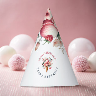 Chapeaux De Fètes Berry Cool Bonne fête de crème glacée anniversaire