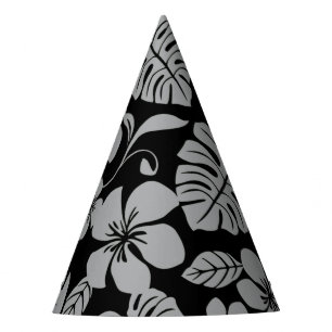CHAPEAUX DE FÈTES BIKINI ROSE (NOIR/GRIS)