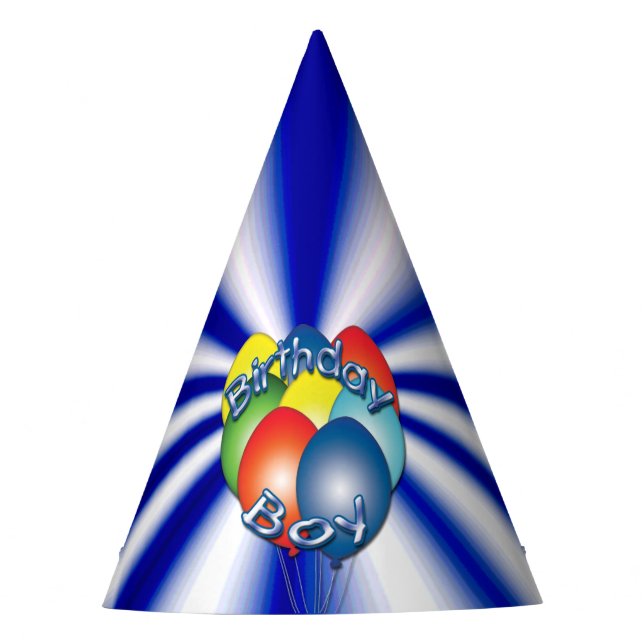 Chapeaux De Fètes Birthday Boy Blue (Devant)