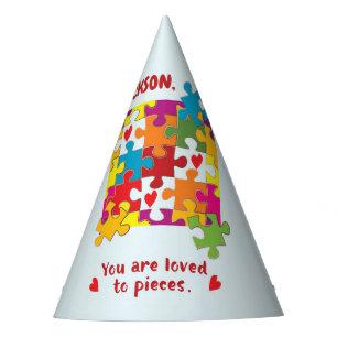 Chapeaux De Fètes Birthday Boy Puzzle Amour aux pièces